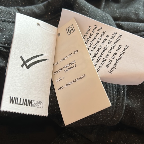 NWT, William Rast, Women's‎ Lenna Denim Jean Jacket in “Forever Twinkle-Sparkle” - Picture 6 of 9